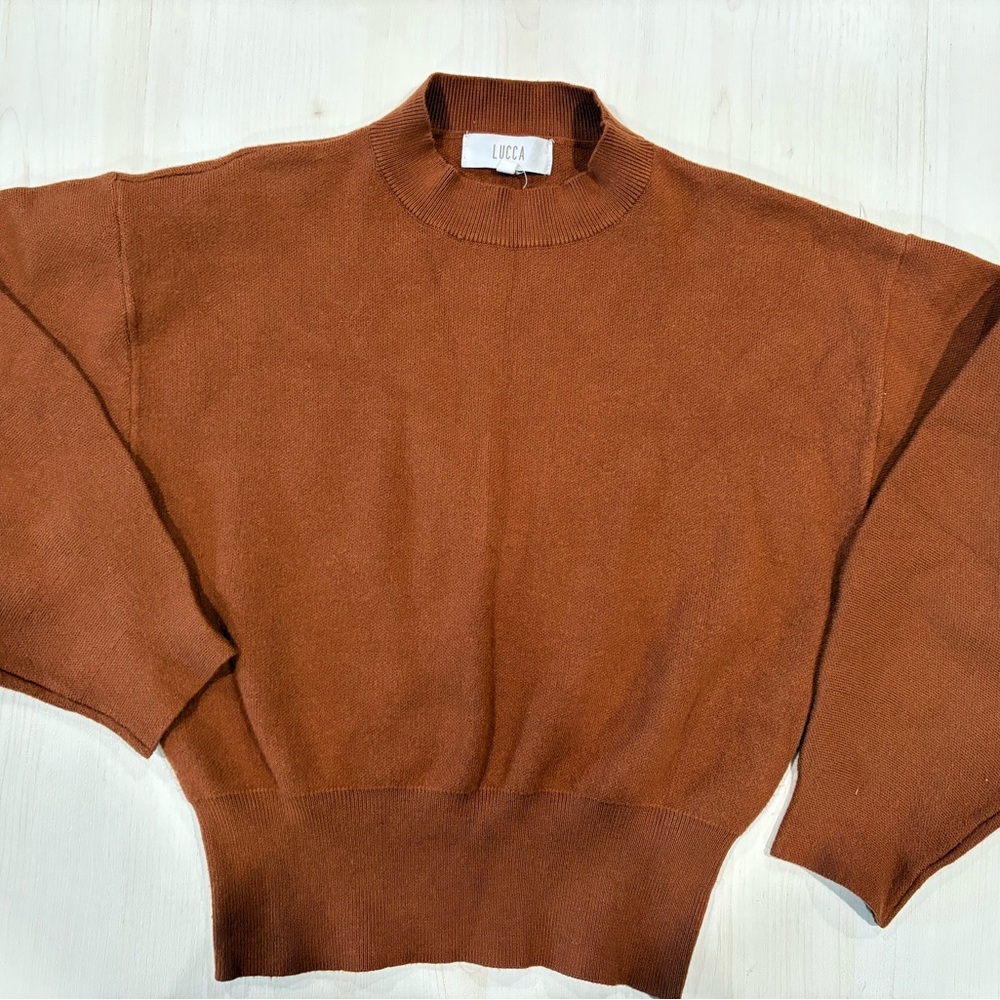 Lucca Brown Sweater